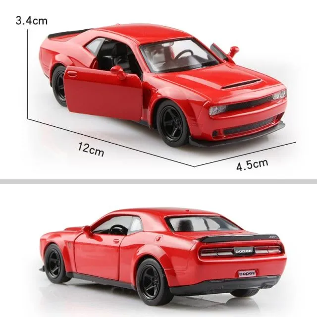 1:36 Alloy Car Honda Acura Chevrolet Dodge Golf RMZ city Diecasts Toy Vehicles Simulation Exquisite Model 5 Inch Children Gifts