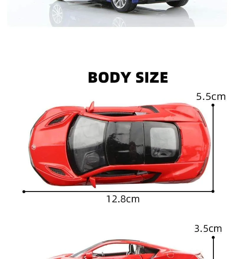 1:36 Alloy Car Honda Acura Chevrolet Dodge Golf RMZ city Diecasts Toy Vehicles Simulation Exquisite Model 5 Inch Children Gifts