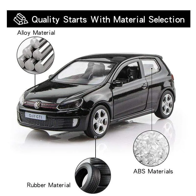 1:36 Alloy Car Honda Acura Chevrolet Dodge Golf RMZ city Diecasts Toy Vehicles Simulation Exquisite Model 5 Inch Children Gifts