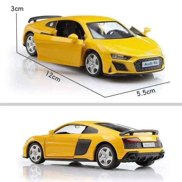 1:36 Alloy Car Honda Acura Chevrolet Dodge Golf RMZ city Diecasts Toy Vehicles Simulation Exquisite Model 5 Inch Children Gifts