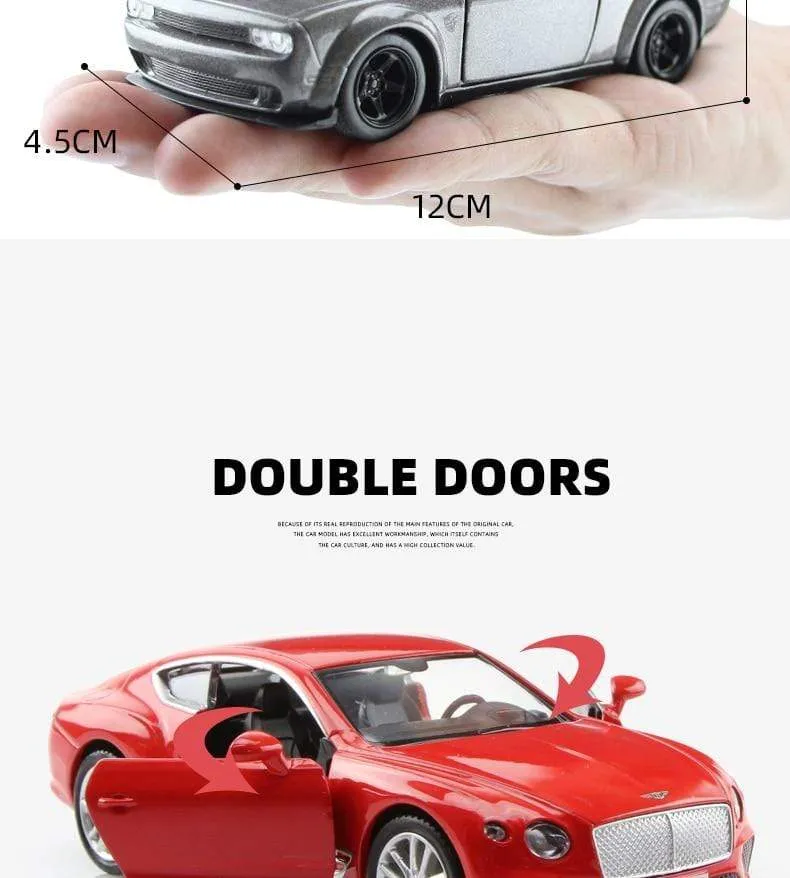 1:36 Alloy Car Honda Acura Chevrolet Dodge Golf RMZ city Diecasts Toy Vehicles Simulation Exquisite Model 5 Inch Children Gifts