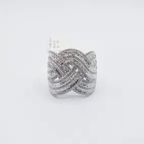 1.44ctw Exquisite Interlaced Diamond Ring 14K Gold