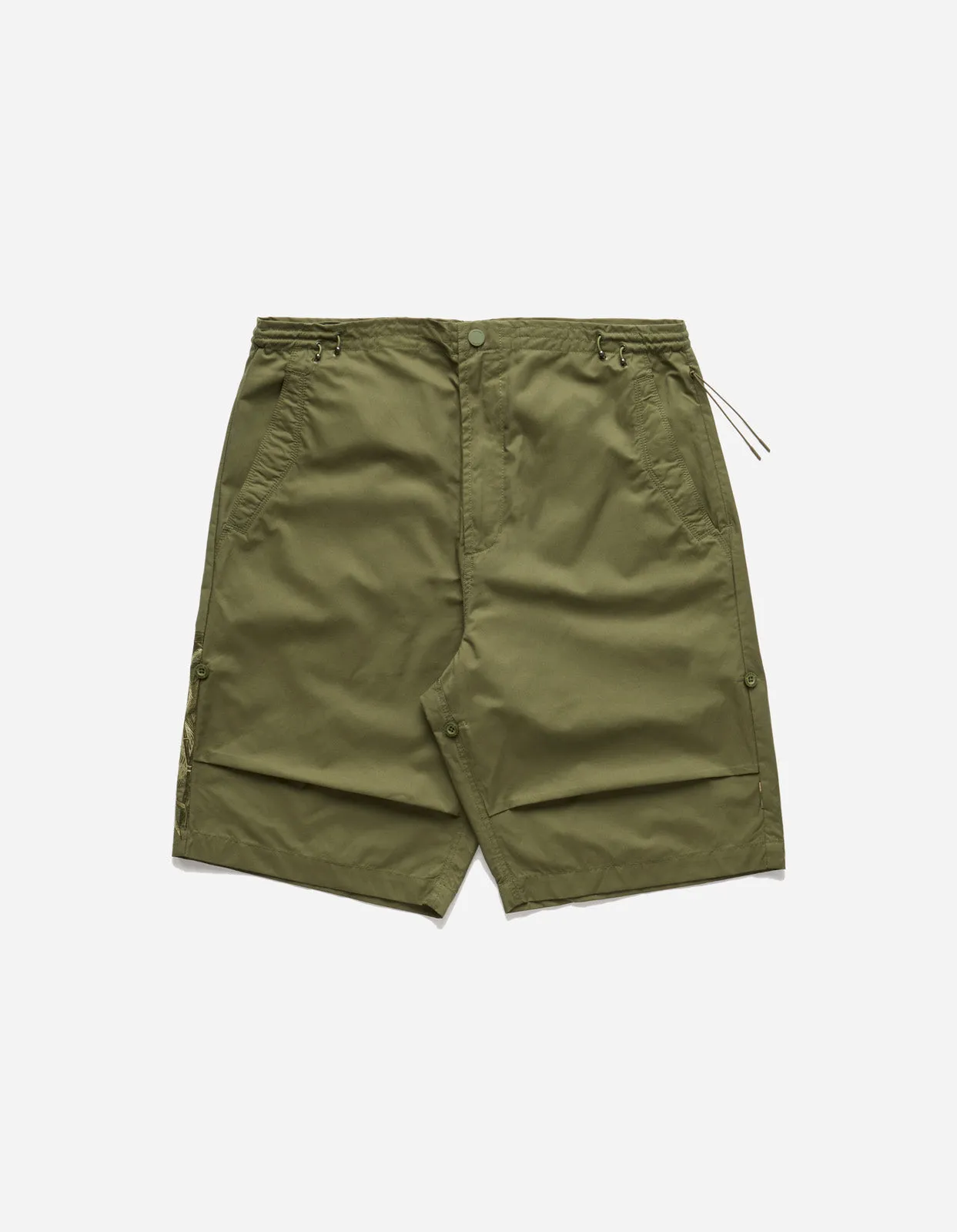 5099 Maha Tiger Loose Snoshorts Olive OG-107F