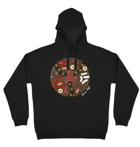 Adults Cozy Hoodie - Bush Tucker By Julie Paige