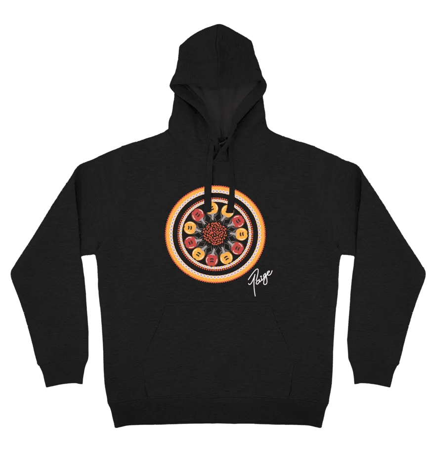 Adults Cozy Hoodie - Digging For Tjala (Honey Ants) By Tanita Paige