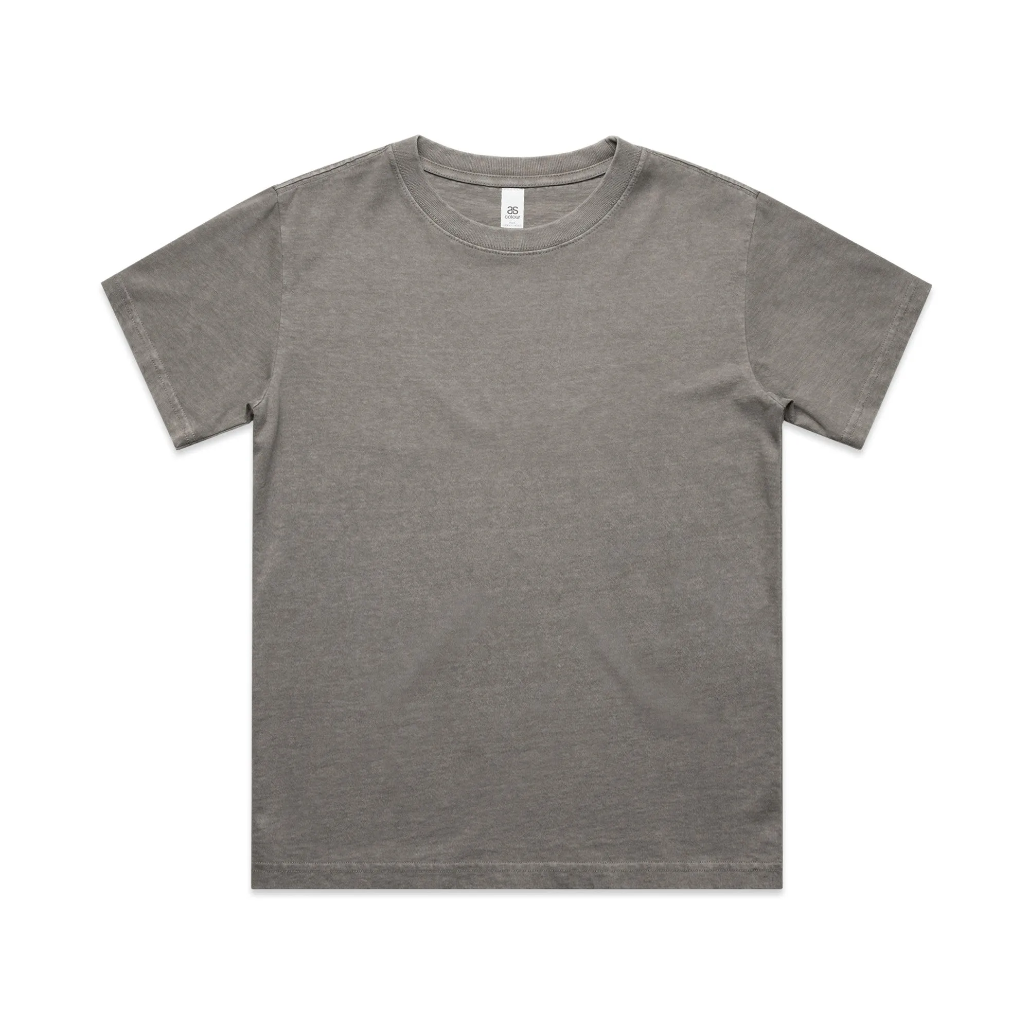 Ascolour Kids Heavy Faded Tee-(3070)