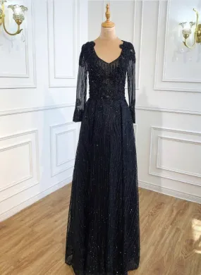 Aster Elegant Beading Luxury Evening Dress