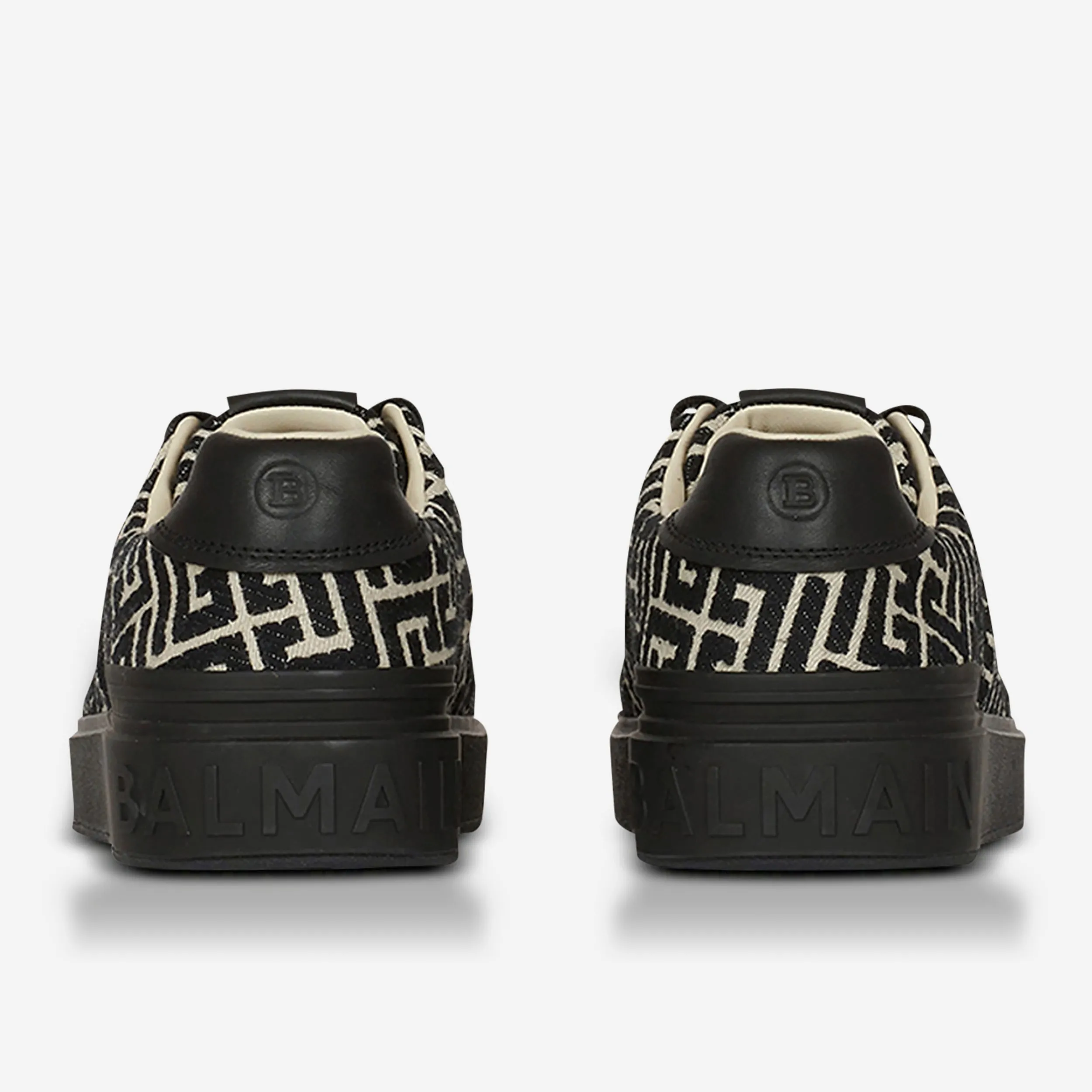 Balmain B Court Monogram Sneakers