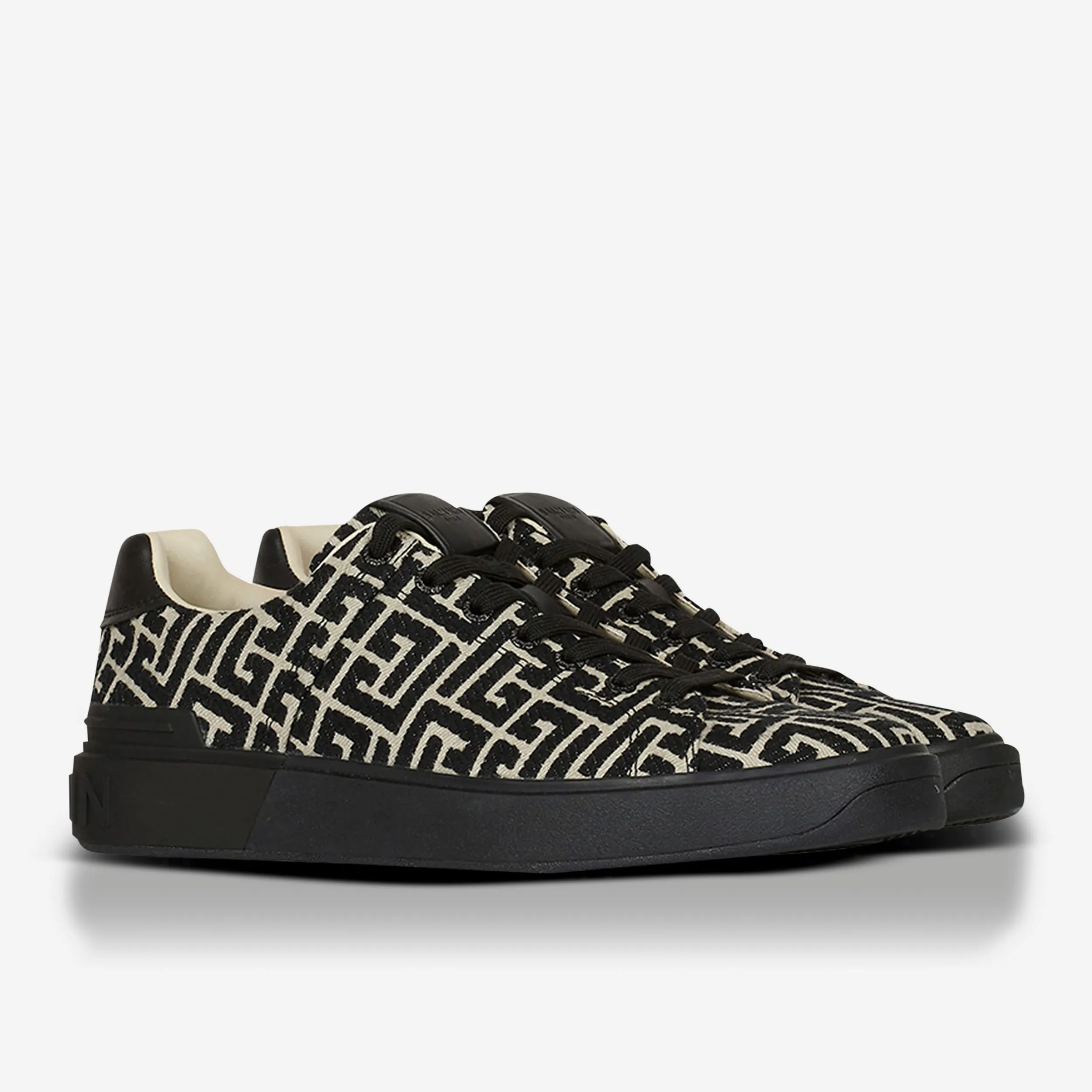 Balmain B Court Monogram Sneakers