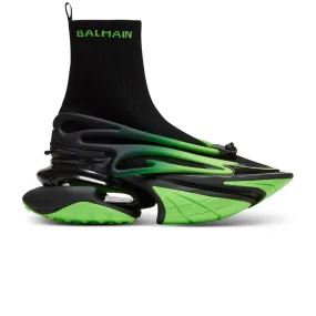 Balmain Unicorn High-Top Black Green