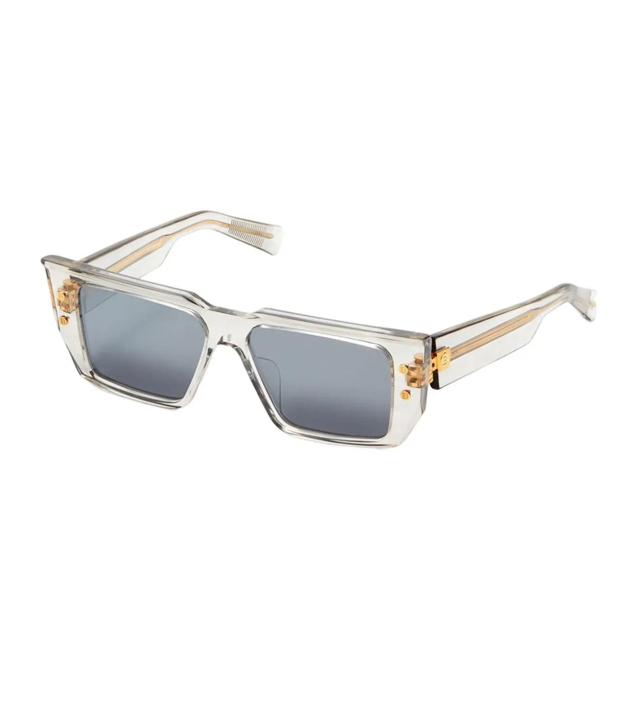 Balmain Women's Grey Square Sunglasses