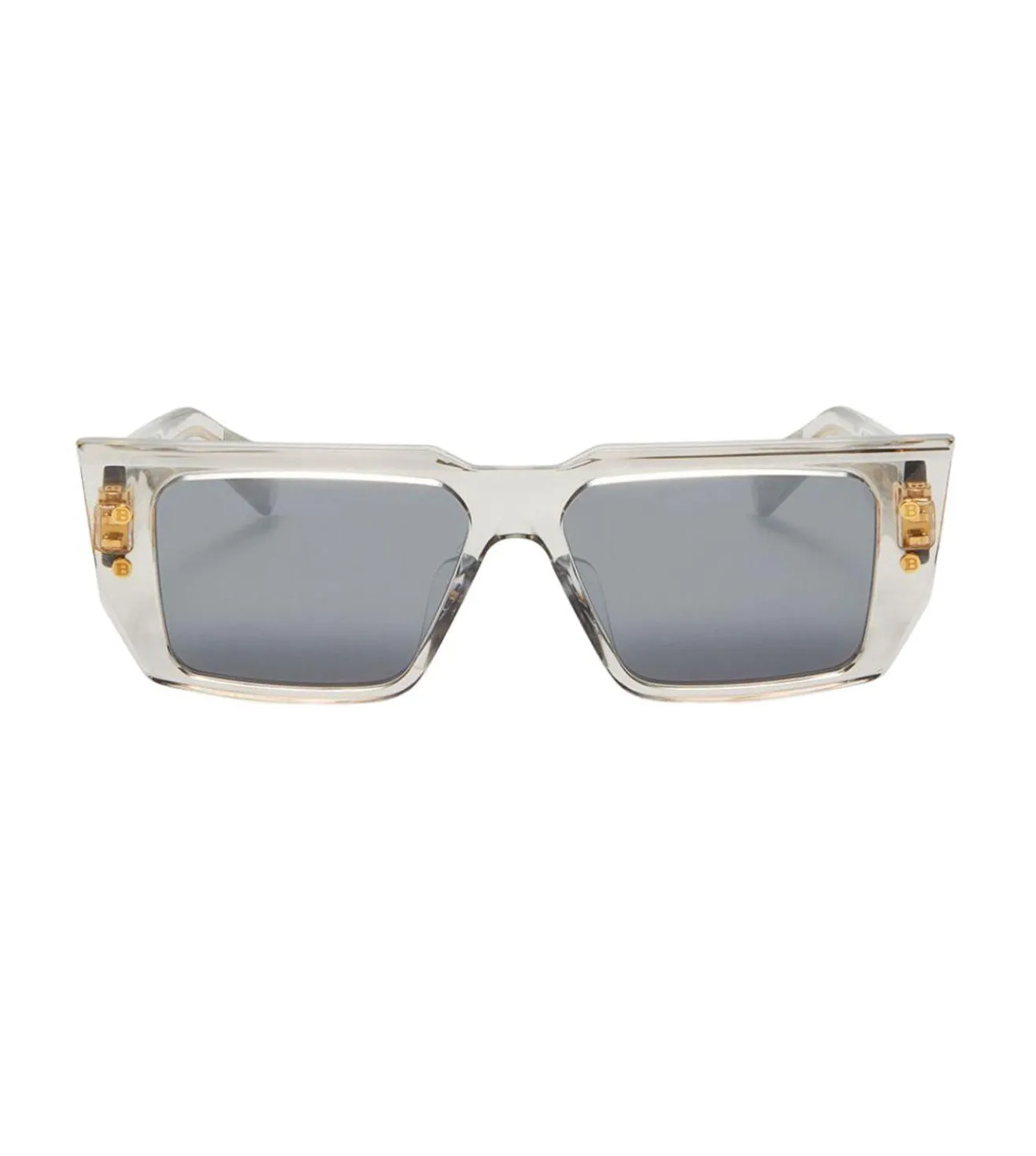 Balmain Women's Grey Square Sunglasses