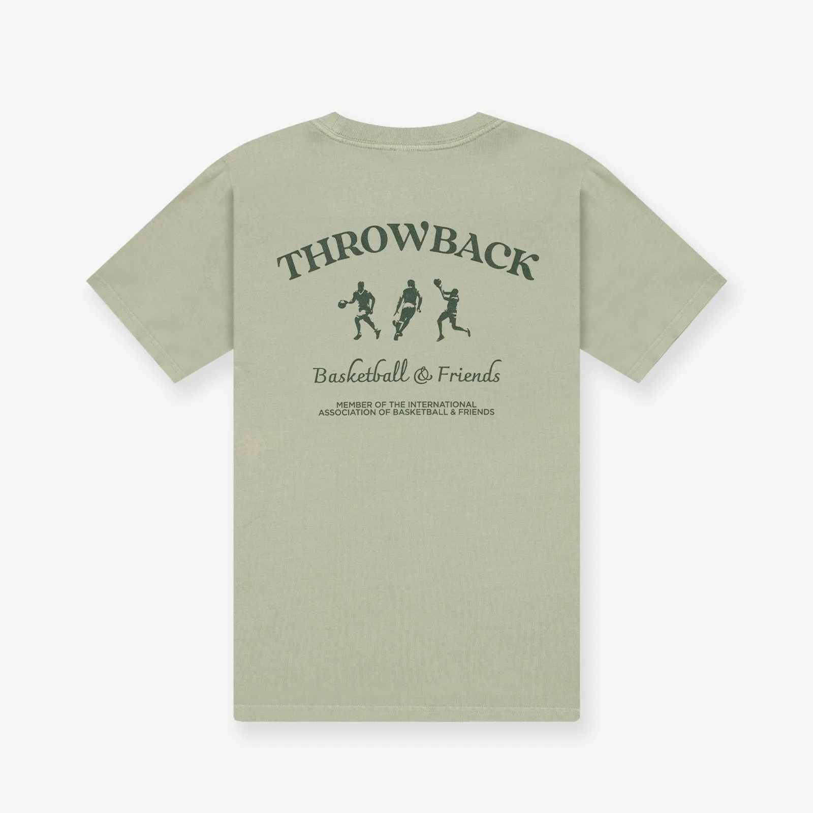 Basketball & Friends International Tee - Faded Clover