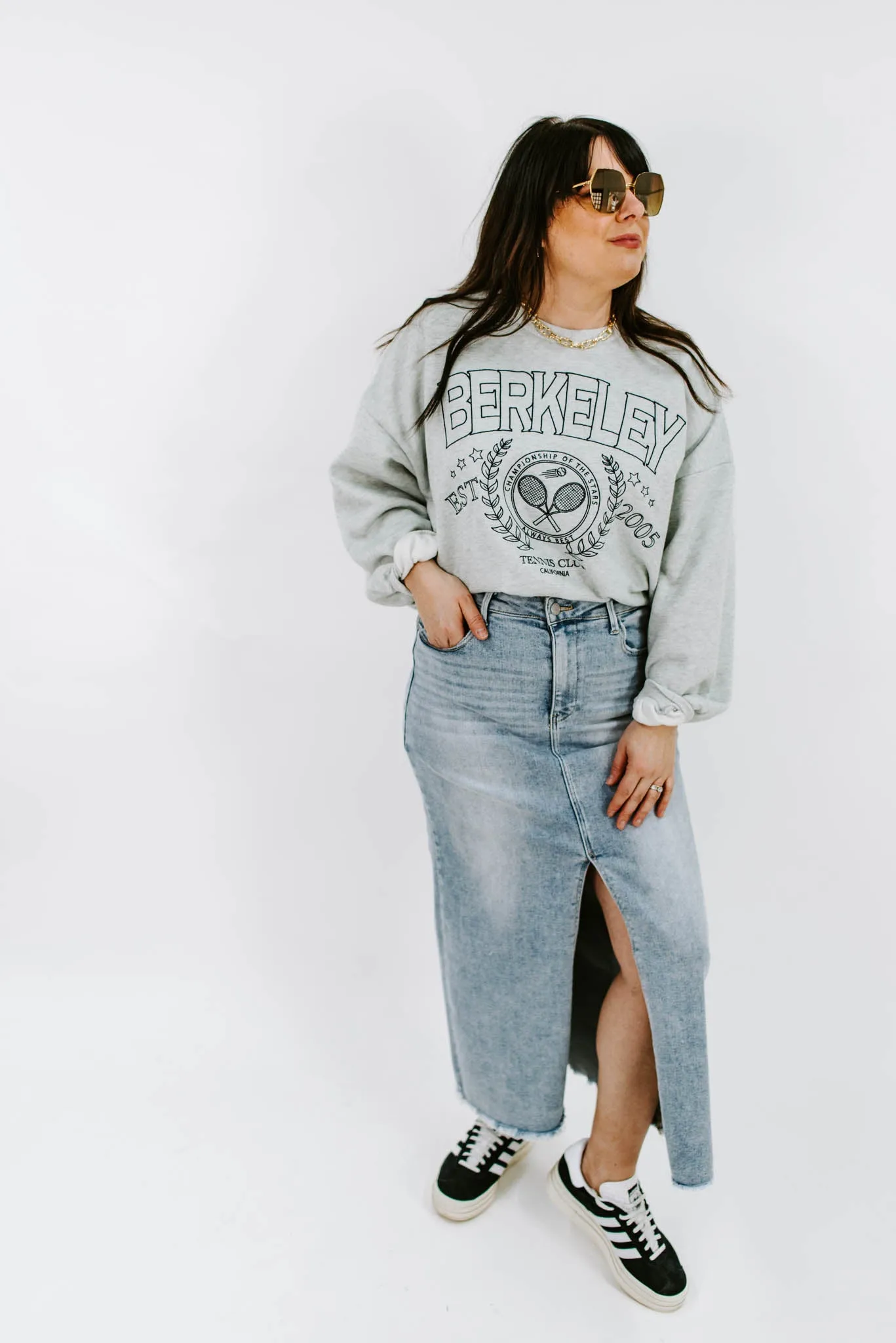 Berkley Tennis Embroidered Sweatshirt