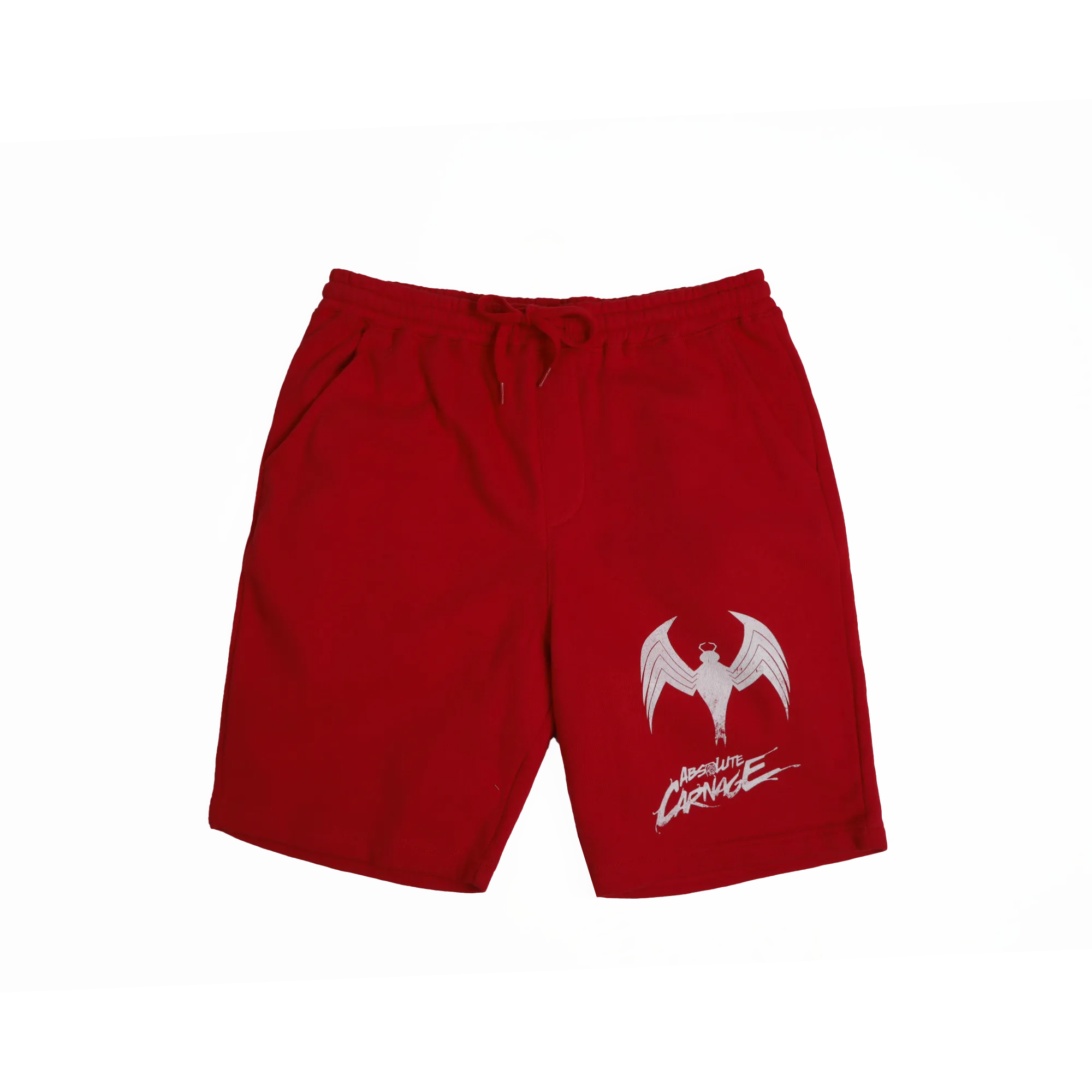 Carnage Distressed Icon Red Shorts