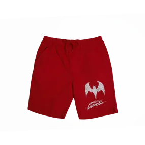 Carnage Distressed Icon Red Shorts