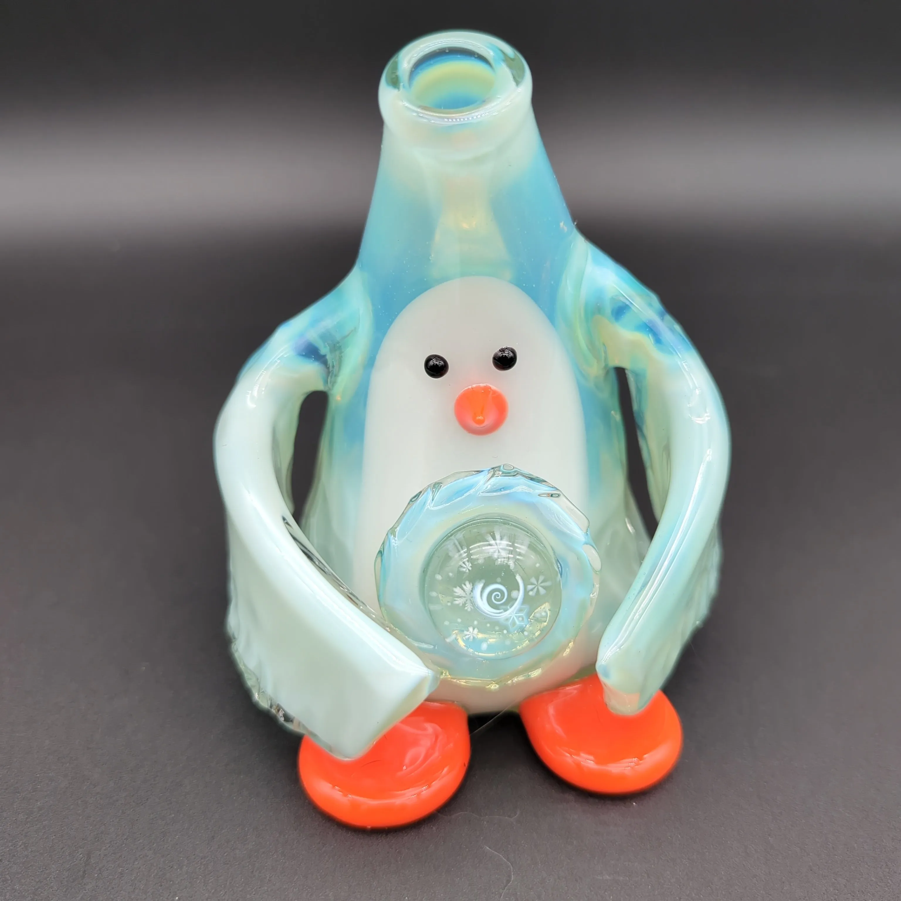 Chaka Glass Faded Ice Cave Penguin Dab Rig