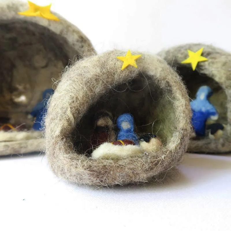 Christmas Nativity in Handmade Felt