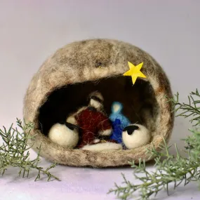 Christmas Nativity in Handmade Felt