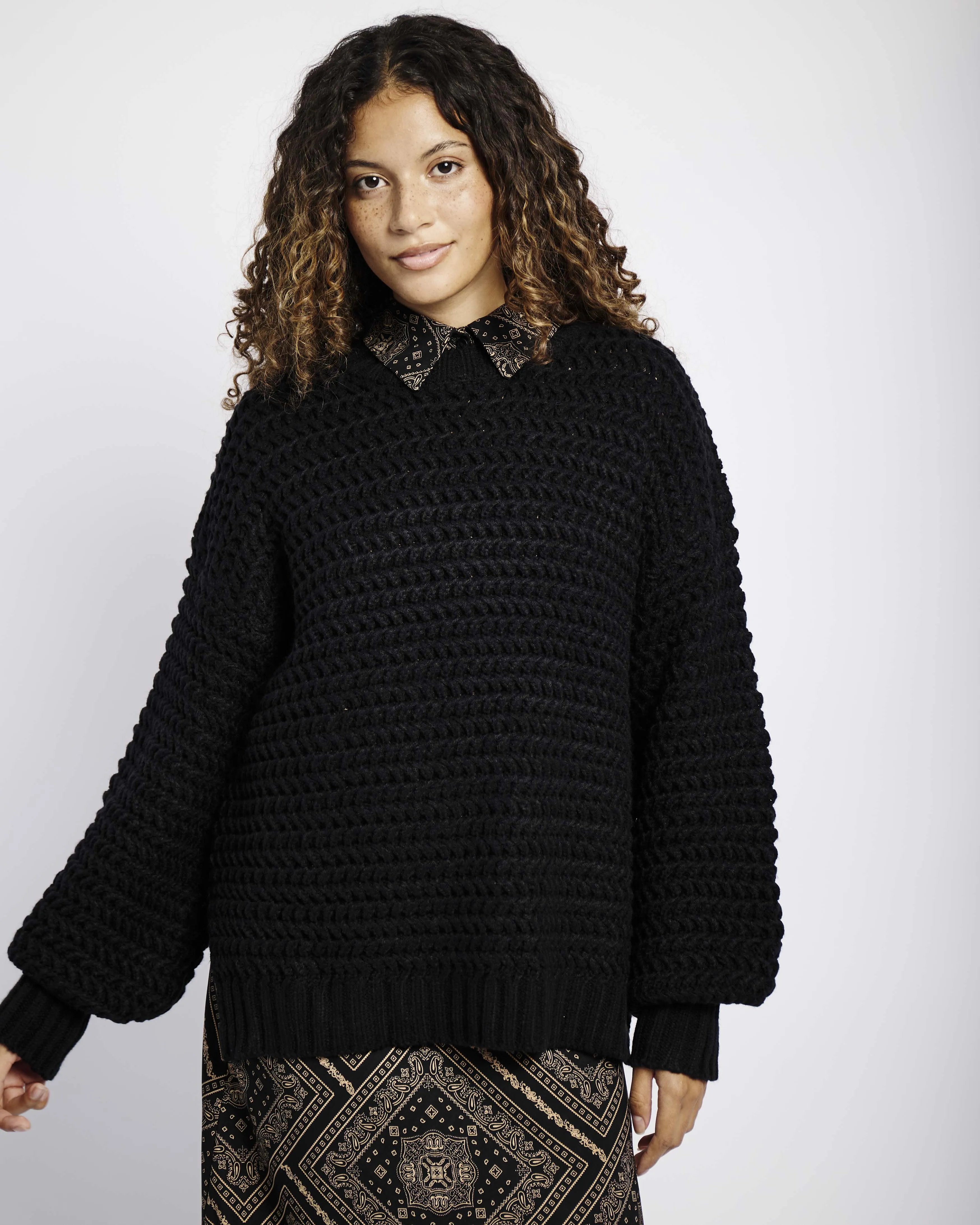 Chunky Loose Knit Jumper