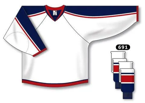 Columbus Blue Jackets Custom Away Jersey