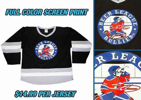 Columbus Blue Jackets Custom Away Jersey