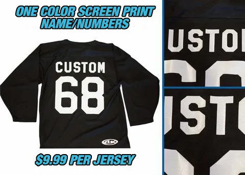 Columbus Blue Jackets Custom Away Jersey