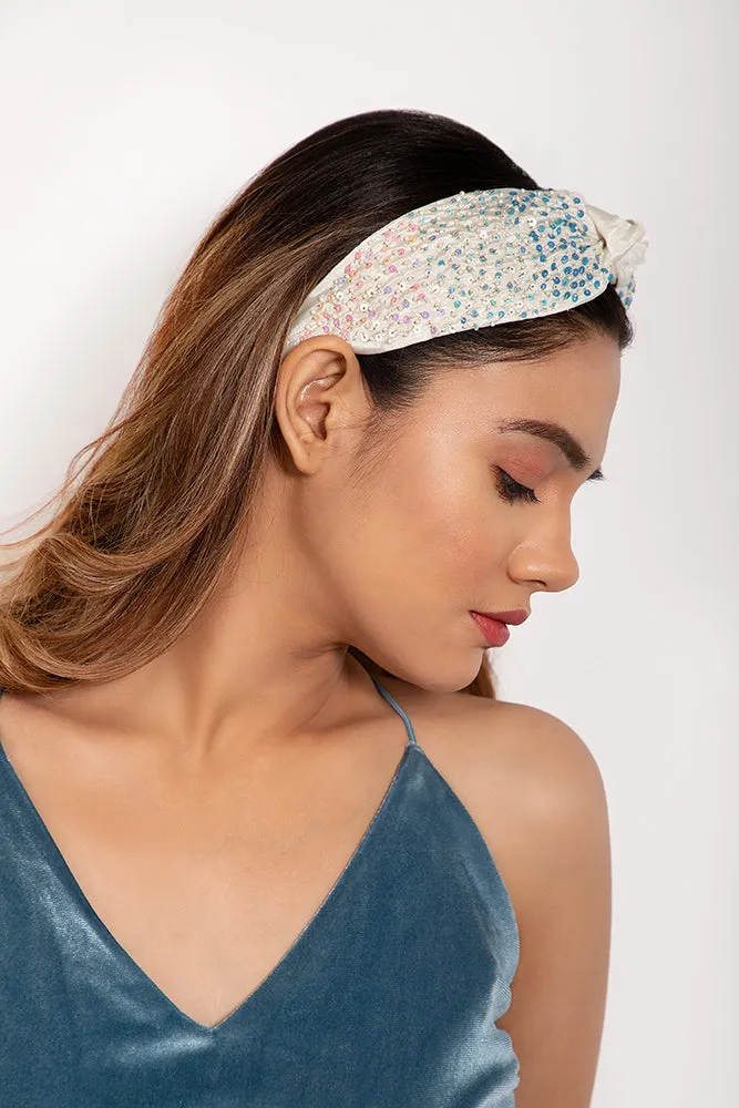 Cosmic Embroidered Hairband