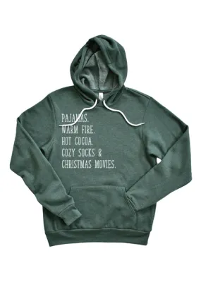 Cozy Christmas Night x0032_hoodie