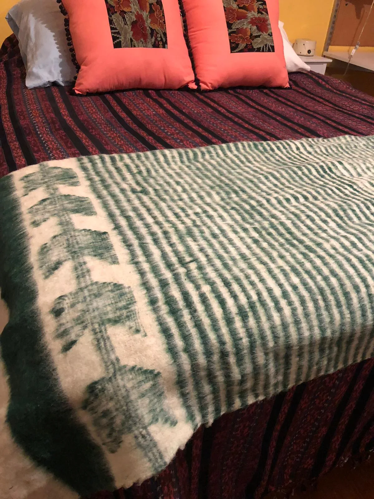 Cozy Mountain Wool Blanket