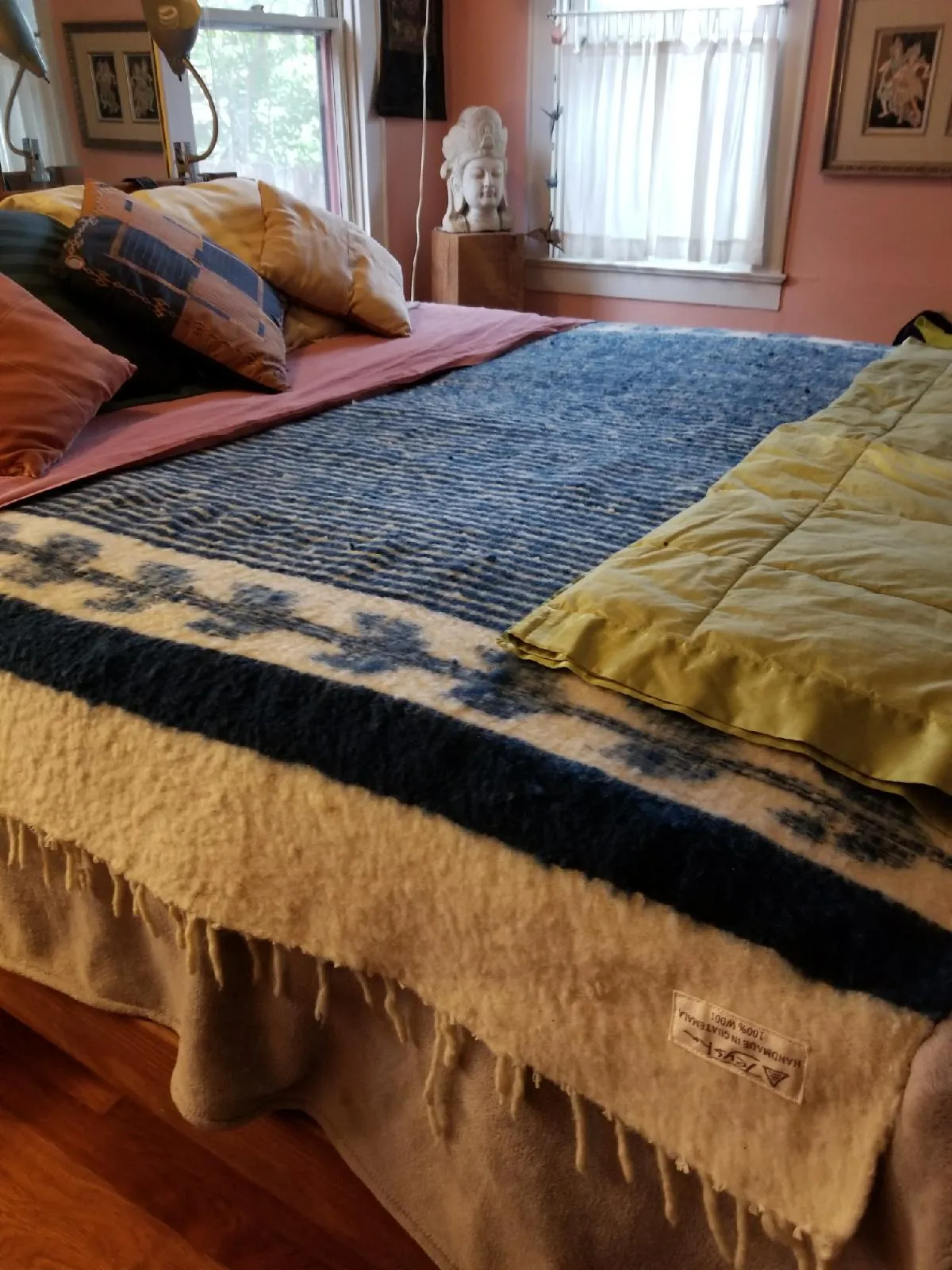 Cozy Mountain Wool Blanket