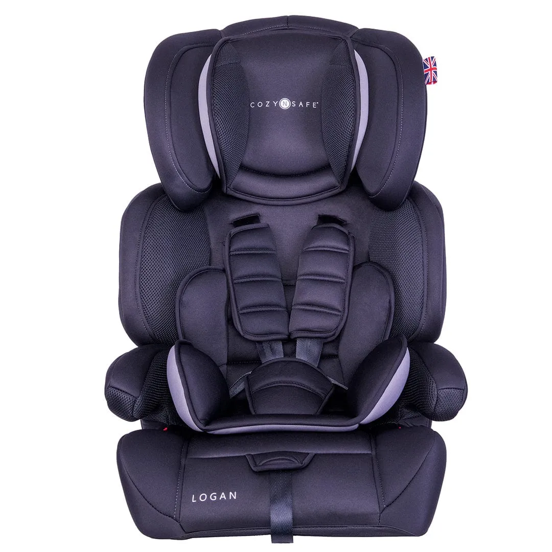 Cozy N Safe Logan Group 1/2/3 Car Seat - Black/Grey