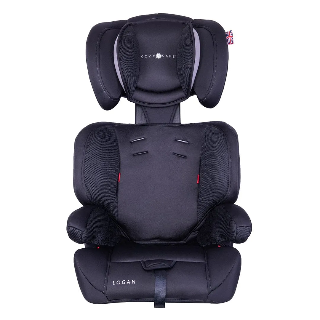 Cozy N Safe Logan Group 1/2/3 Car Seat - Black/Grey