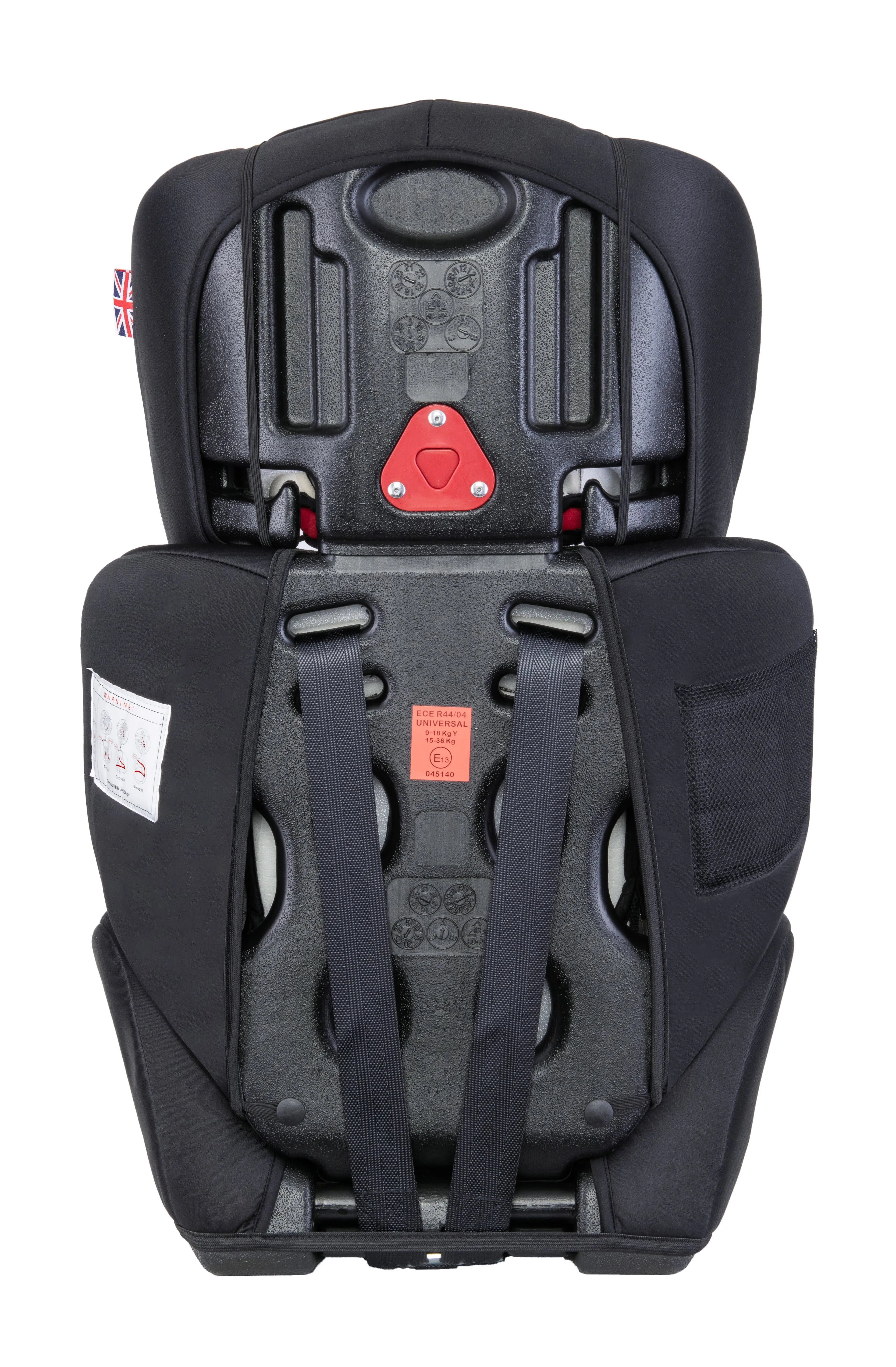 Cozy N Safe Logan Group 1/2/3 Car Seat - Black/Red