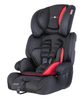 Cozy N Safe Logan Group 1/2/3 Car Seat - Black/Red