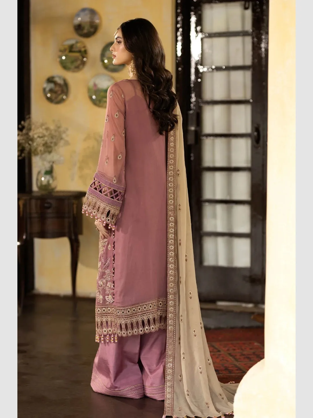 Deluxe Embroidered Chiffon