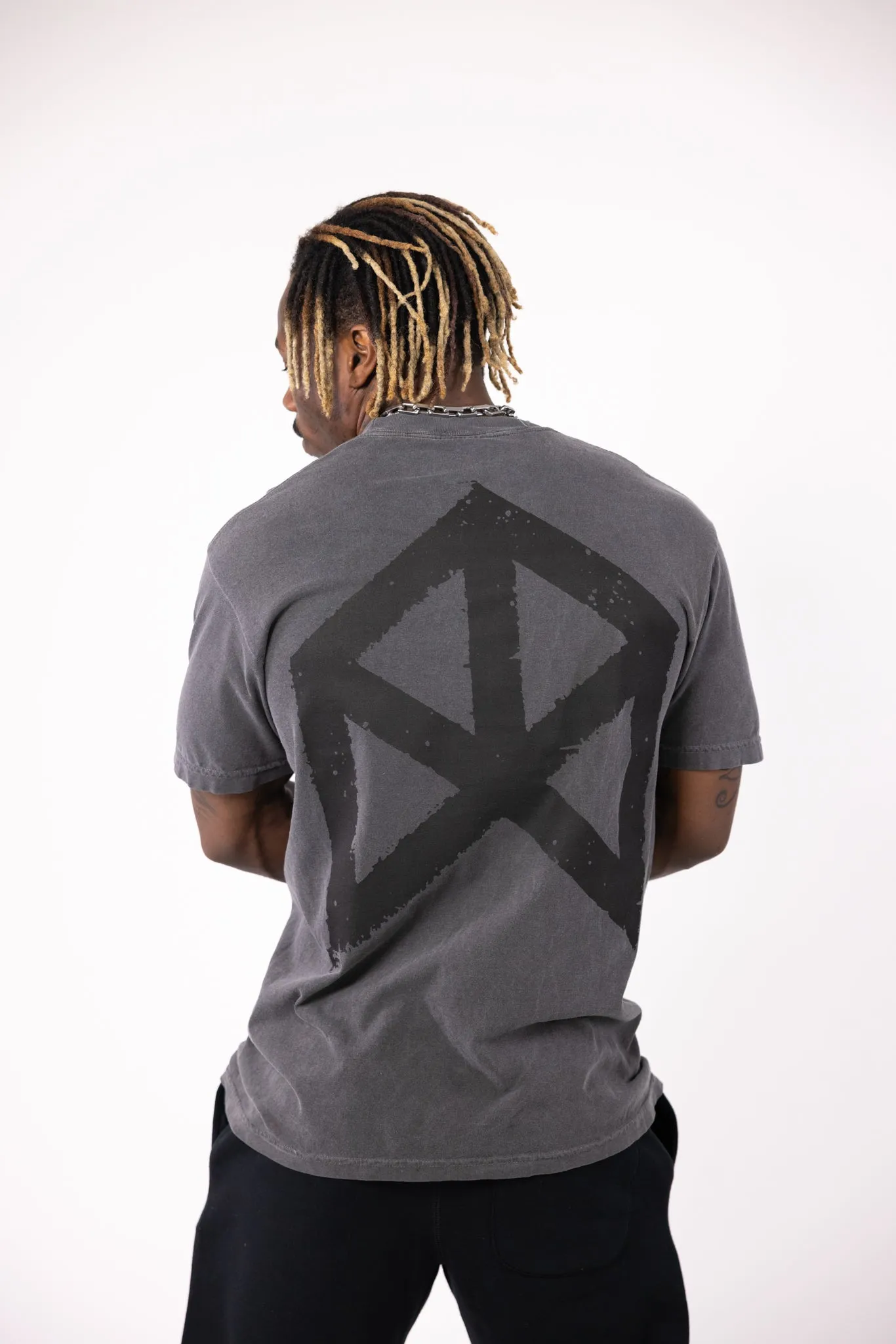 Distressed Diamond Tee