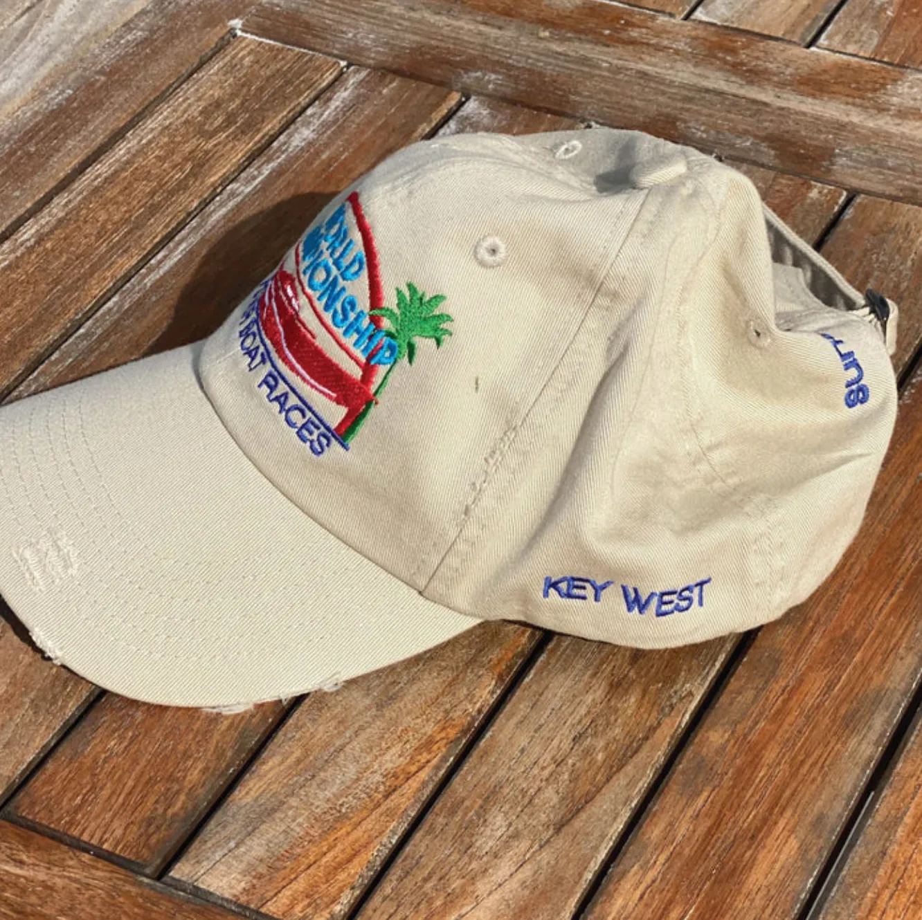 Distressed Power Boat Hat