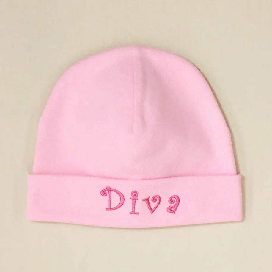 Diva Embroidered Hat