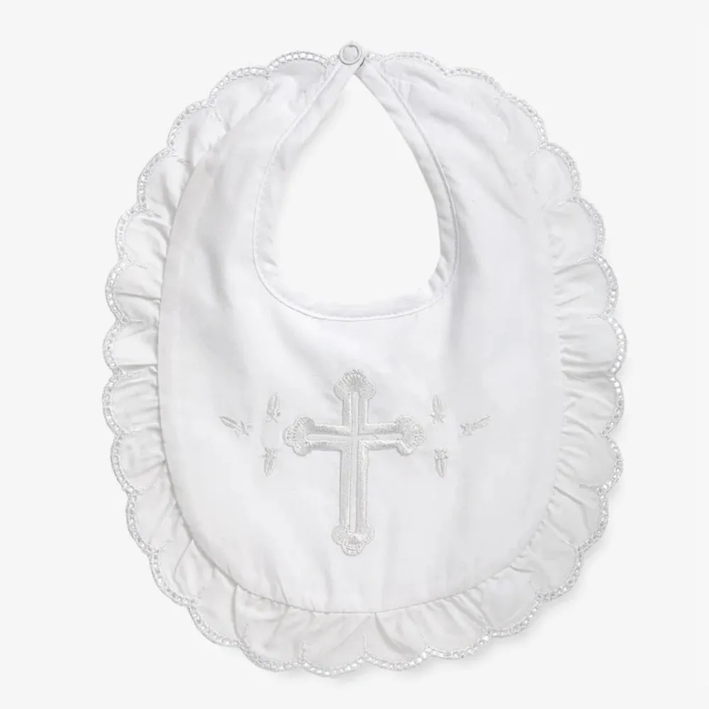 Elegant Baby Christening Bib