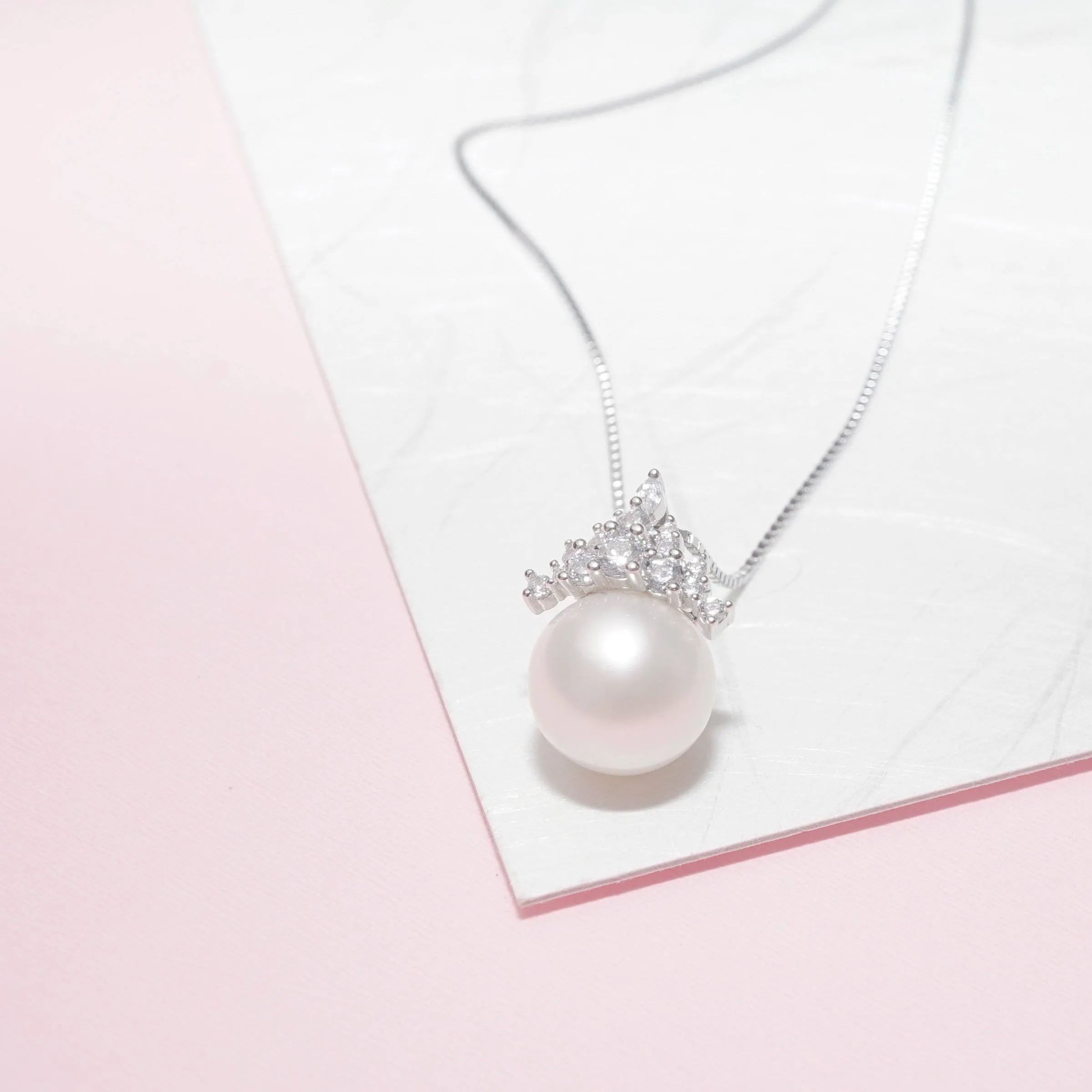 Elegant Edison Pearl Necklace WN00170