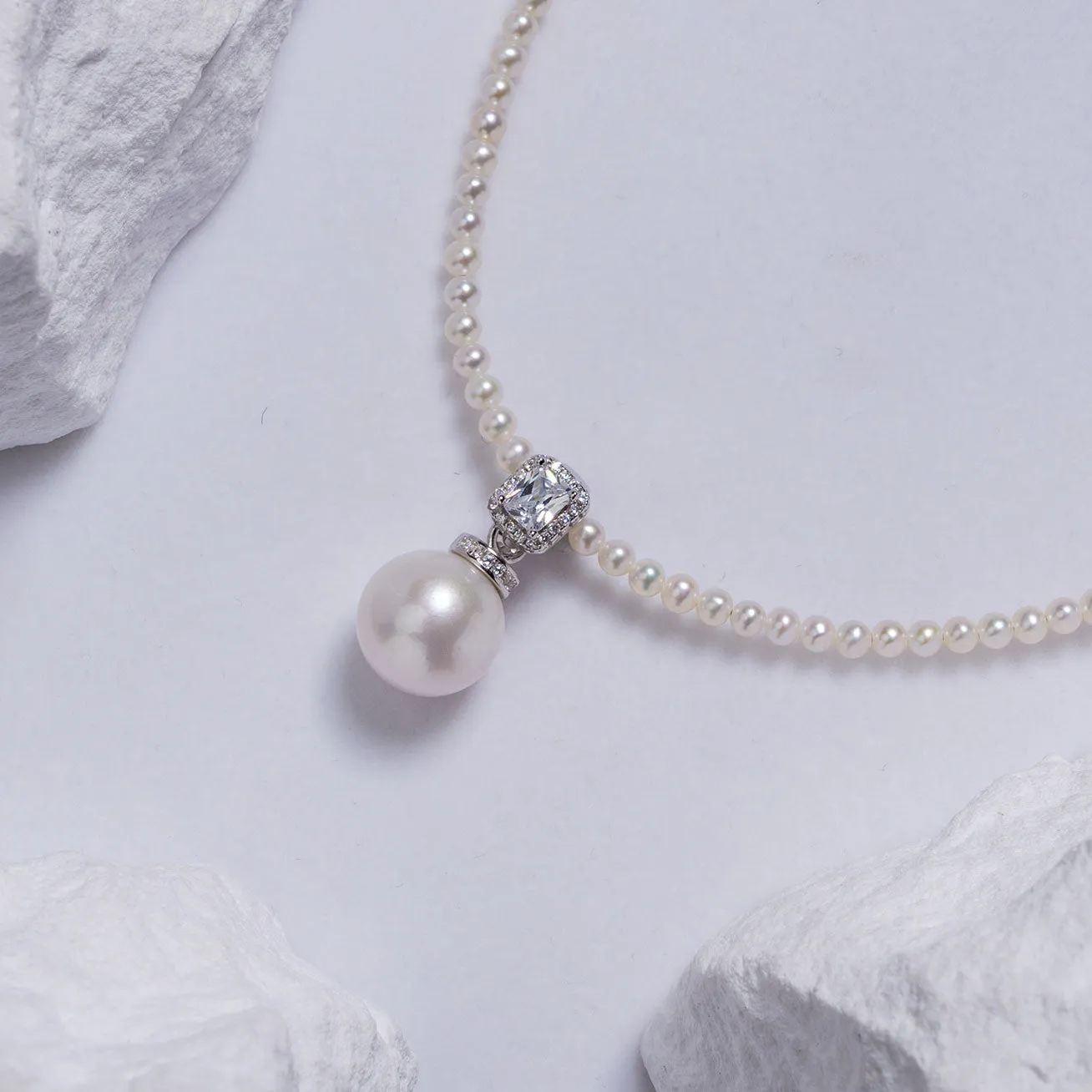 Elegant Edison Pearl Necklace WN00522