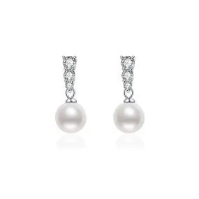 Elegant Freshwater Pearl Earrings WE00051