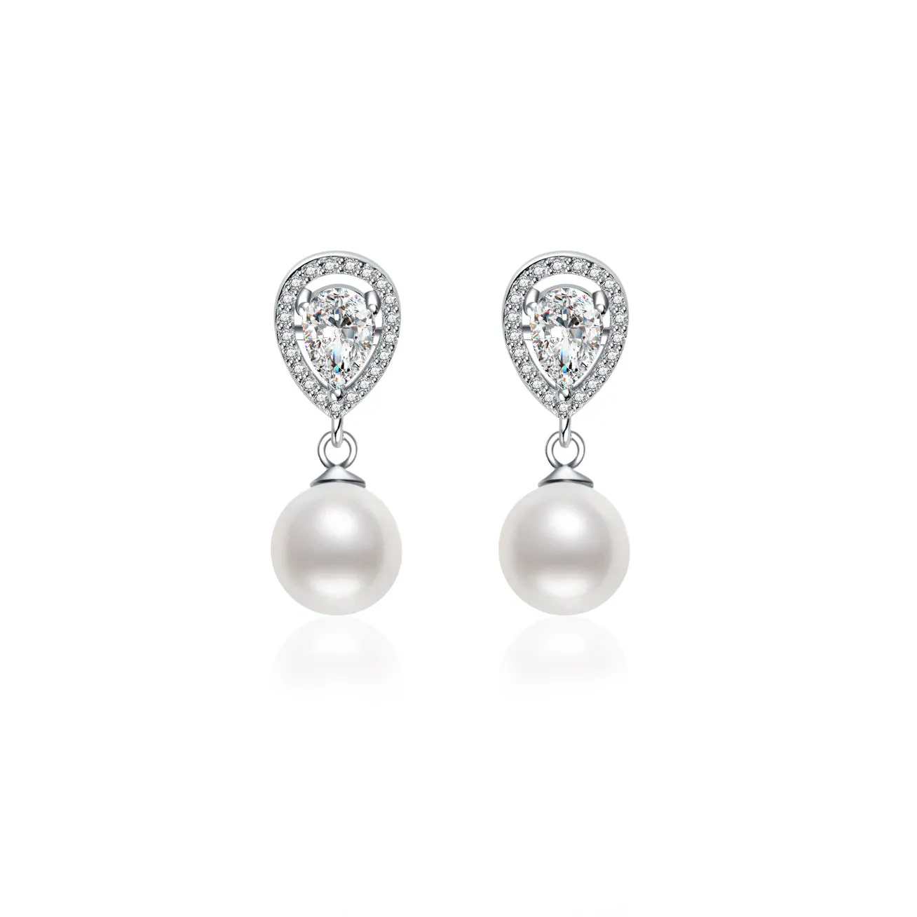 Elegant Freshwater Pearl Earrings WE00130