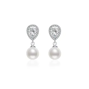 Elegant Freshwater Pearl Earrings WE00130