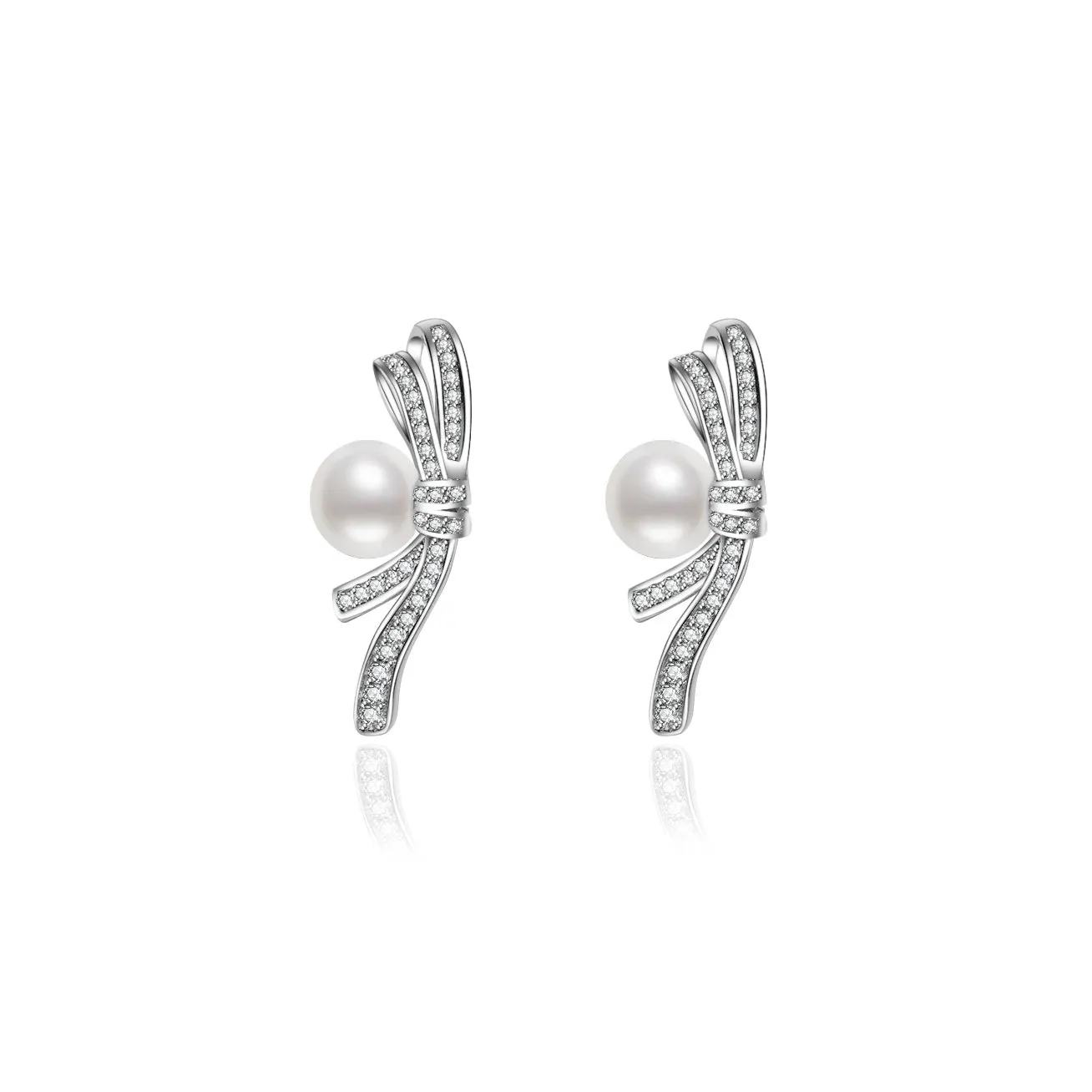 Elegant Freshwater Pearl Earrings WE00156