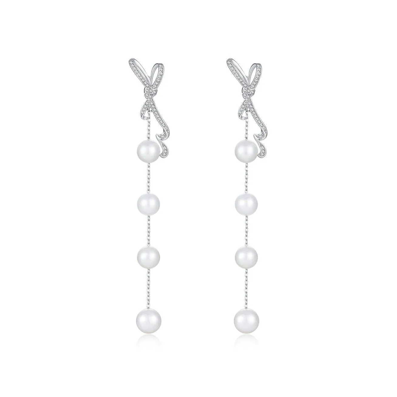 Elegant Freshwater Pearl Earrings WE00160