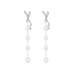 Elegant Freshwater Pearl Earrings WE00160