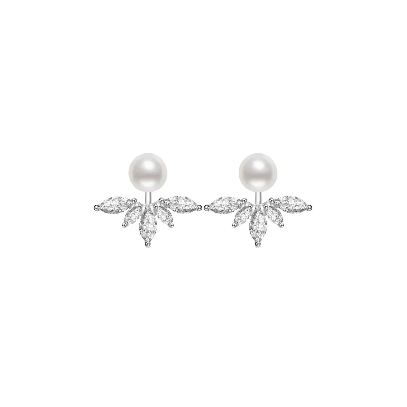 Elegant Freshwater Pearl Earrings WE00250