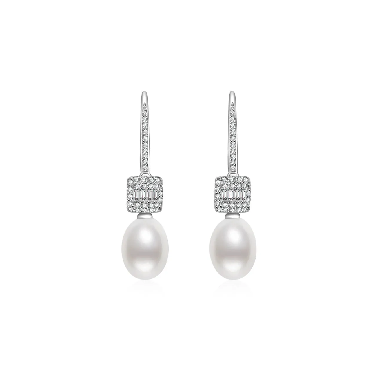 Elegant Freshwater Pearl Earrings WE00266